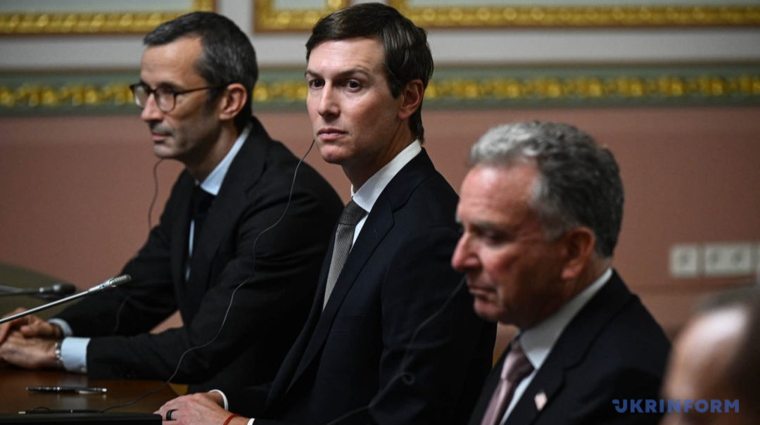 Кушнер у Києві: Трамп рішуче налаштований покласти край війні