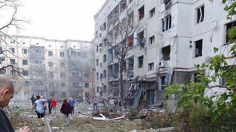 В окупованій Новій Каховці прогримів вибух: впала російська авіабомба