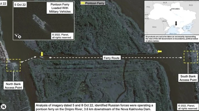 Британська розвідка: РФ, схоже, готується йти з плацдарму на Херсонщині, але це буде непросто