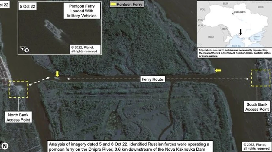 Британська розвідка: РФ, схоже, готується йти з плацдарму на Херсонщині, але це буде непросто