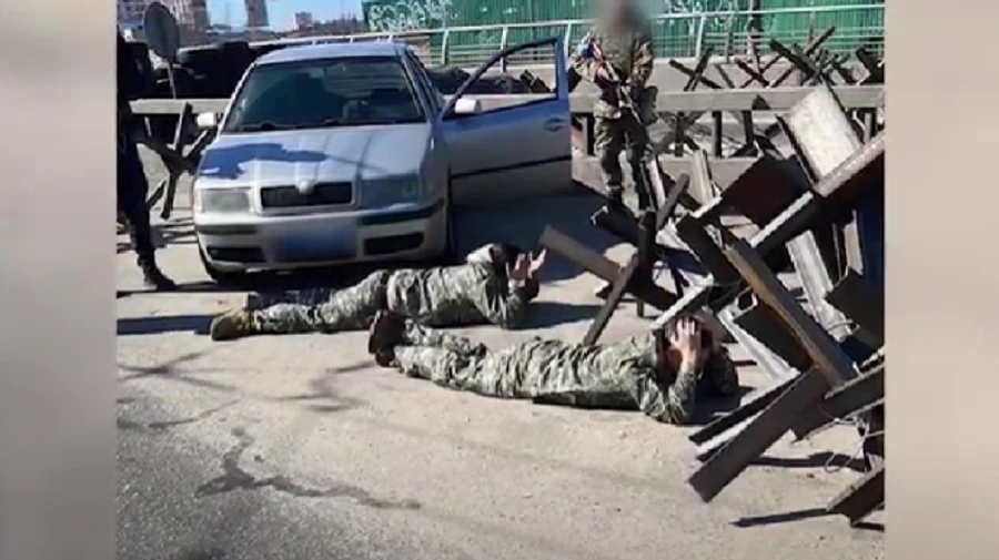 В Киеве задержаны вражеские агенты на авто с включенным видеорегистратором