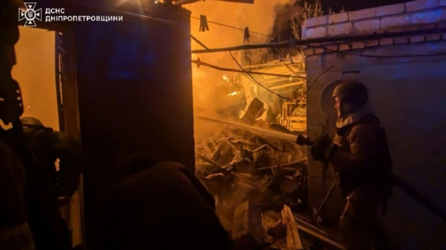 Рятувальники показали наслідки ворожої атаки БпЛА на Кривий Ріг