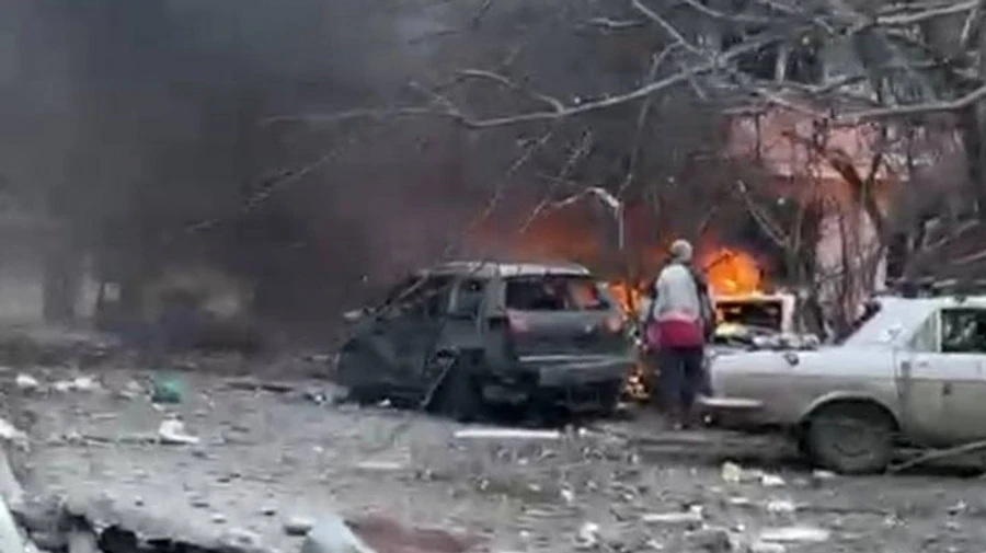 Russia strikes Kupiansk city centre, several injured – photos