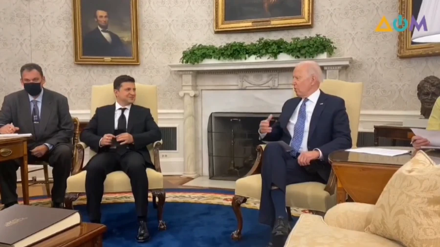 Розпочалась зустріч Зеленського і Байдена