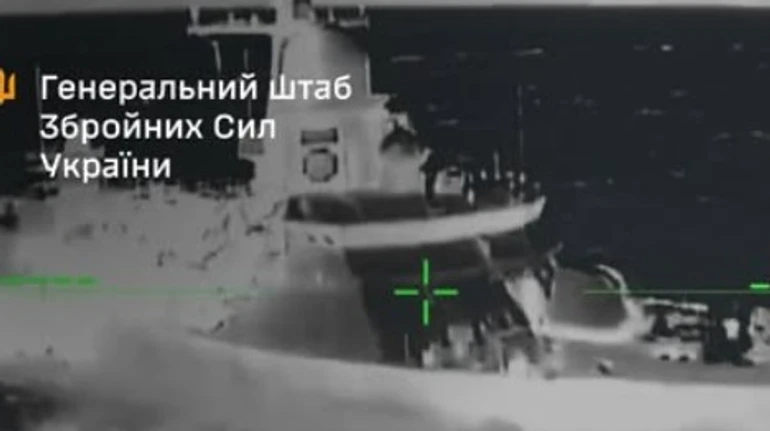 Силы обороны поразили малый ракетный корабль РФ в Каспийске, который является носителем Калибров