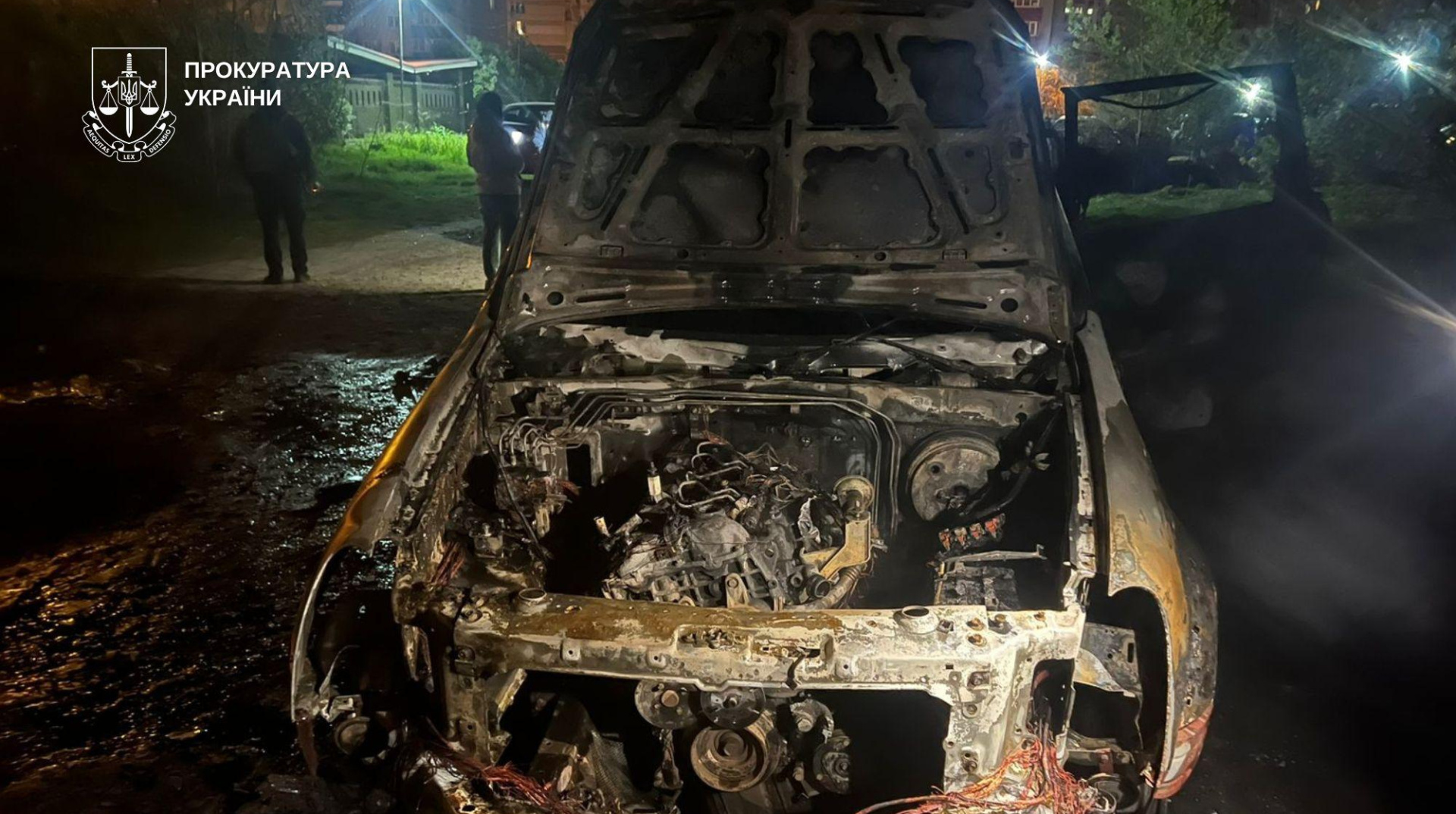 Підпалював цивільні авто, маскуючи їх під військові: у Києві затримали 24-річного іноземця