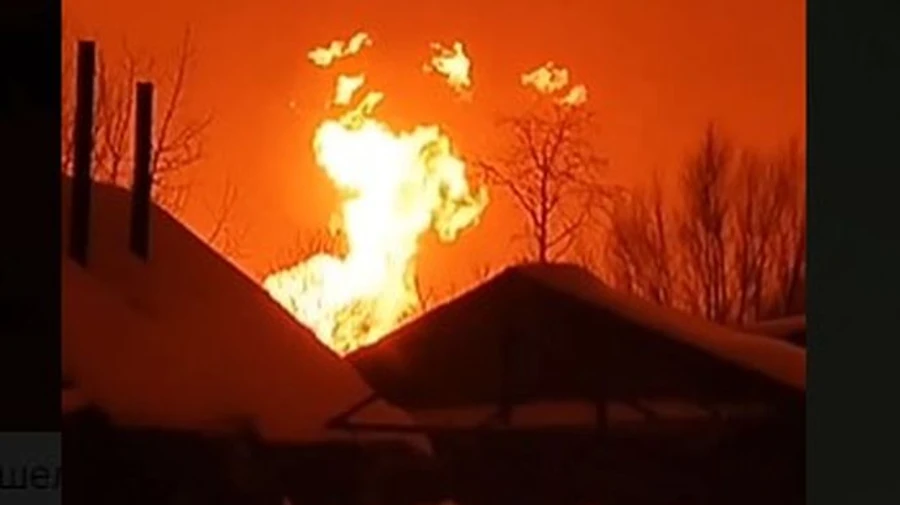 В Ярославській області Росії вибухнув газопровід
