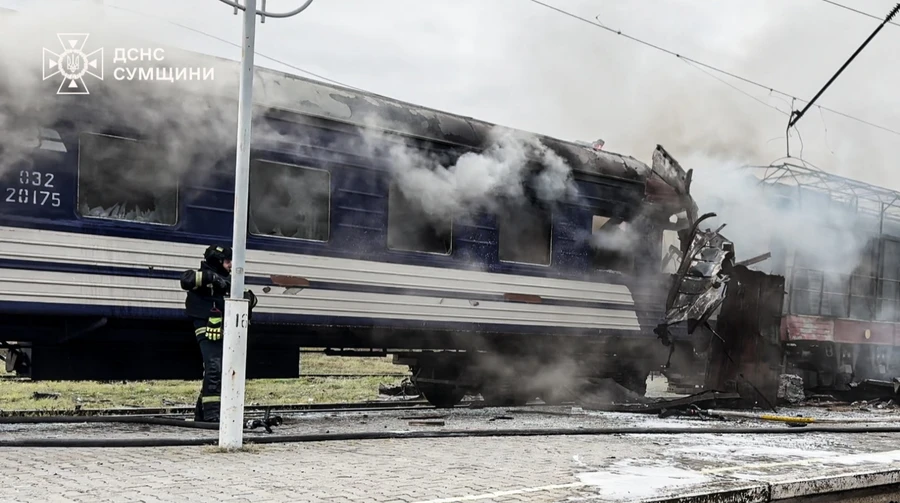 Blow to the train station in Shostka: The body found the body of the dead