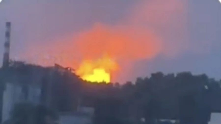 Gunpowder plant in Russia's Tambov Oblast attacked by drones – video