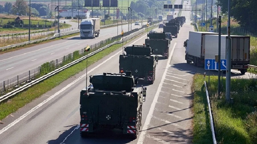 В Литве стартуют масштабные военные учения Лютый волк