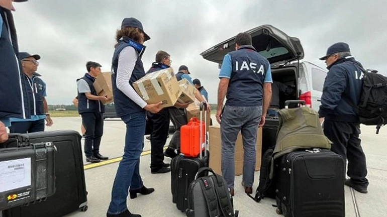 Part of the IAEA participants leaves Energoatom