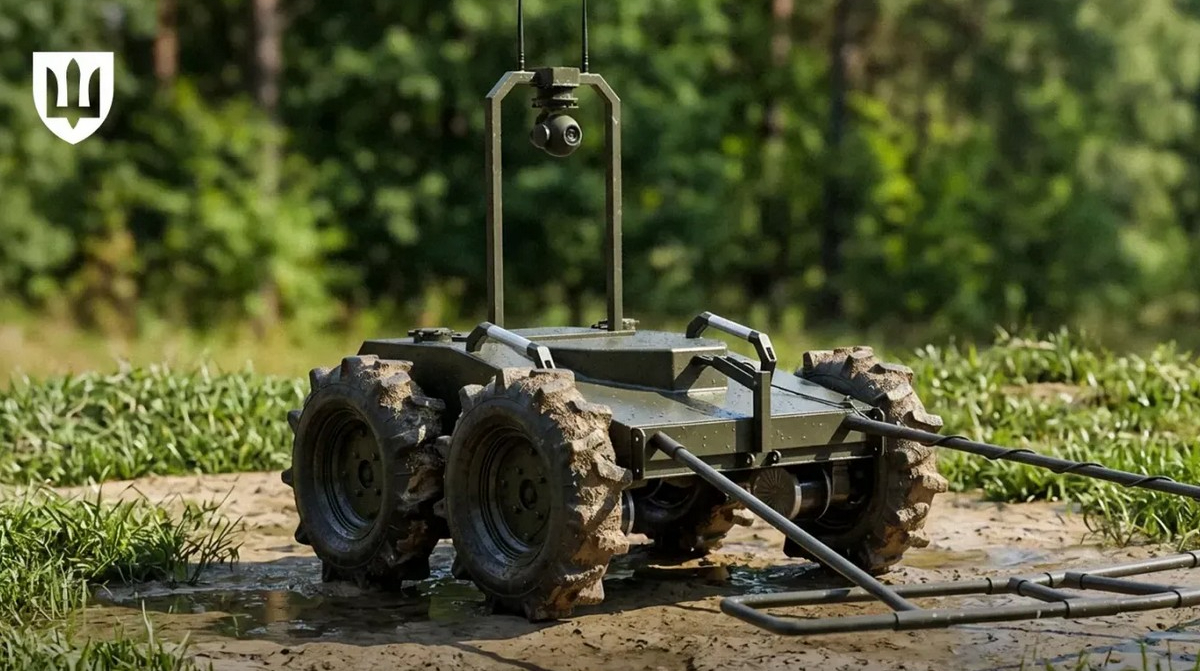 Ukraine approves NEO-1 bomb disposal robot capable of detecting mines and grenades