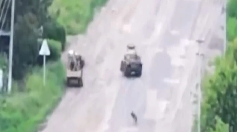 Ground drones travel 56 km to evacuate two wounded Ukrainian soldiers – video
