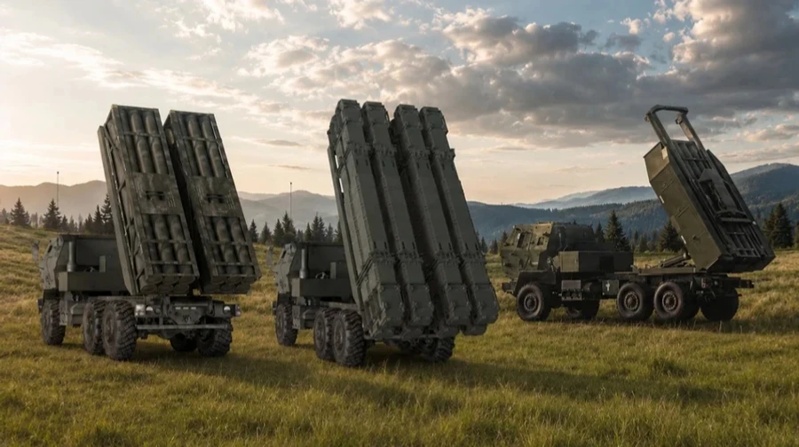 Sistema de artilharia de foguetes HIMARS será atualizado para dobrar sua capacidade de disparo de munição