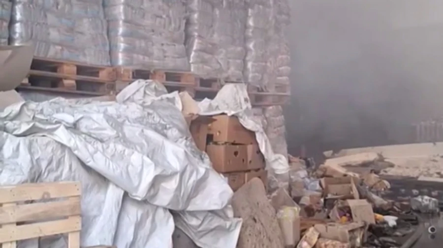 Russia destroys 100 tonnes of humanitarian aid in Zaporizhzhia – photo