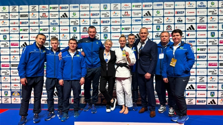 Ukrainian judoka Bilodid wins gold in European Championship