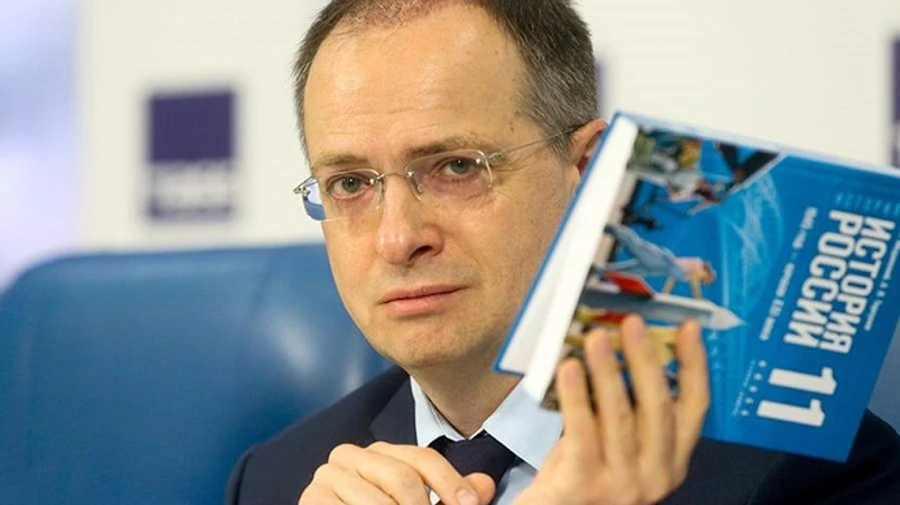 Russia presents rewritten history textbook with lies about war in Ukraine