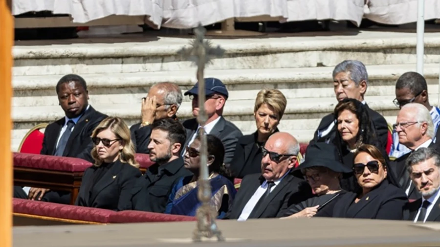 Zelenskyy meets UK PM Starmer in Rome