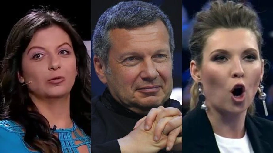 Russian propagandists' responses to potential Putin arrest: from nuclear threats to mockery