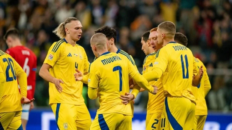 Ukraine draws with Czechia in UEFA Nations League