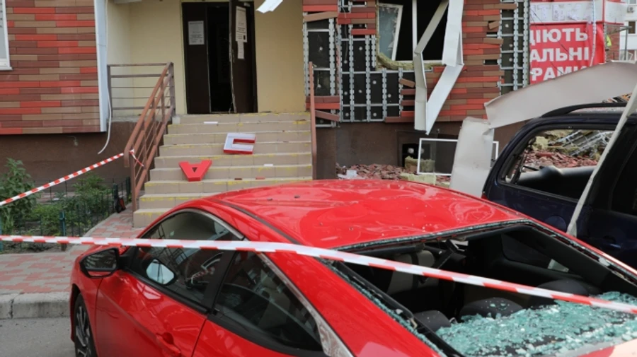 Kyiv attacked by Russian drones carrying shrapnel