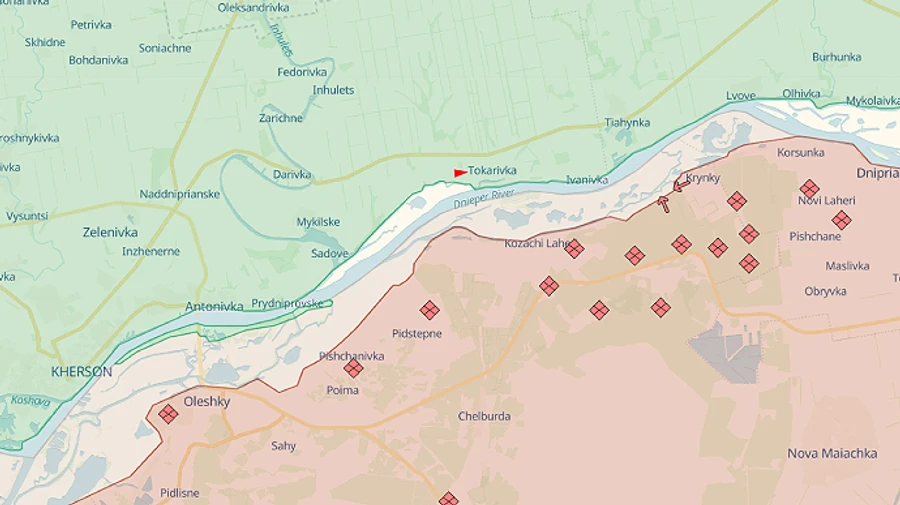 Russians strike village in Kherson Oblast, killing elderly man