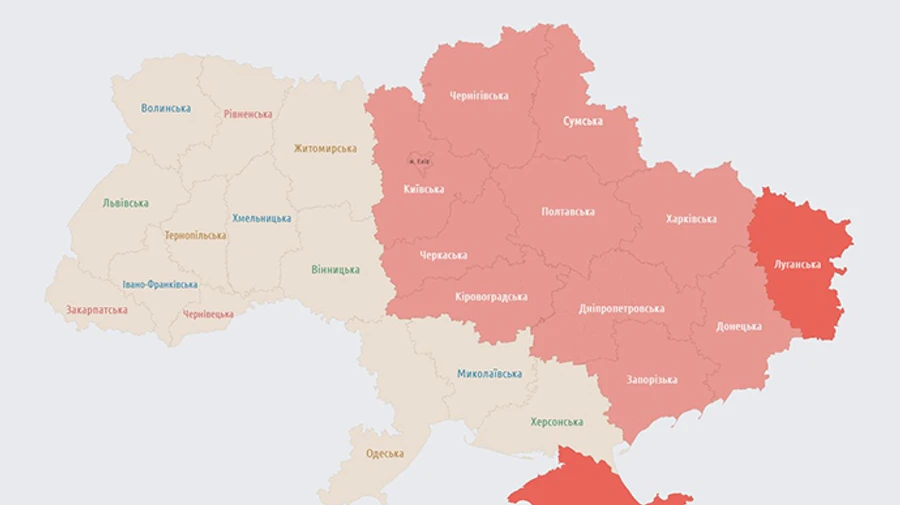 У Києві та низці областей оголошували повітряну тривогу: зліт бомбардувальників