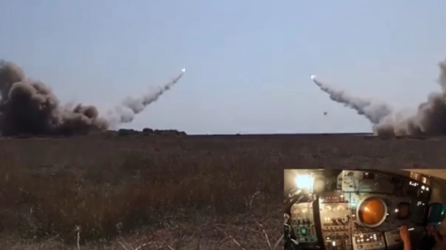The Ukrainian Air Force shot down two Kh-type missiles fired at Lviv