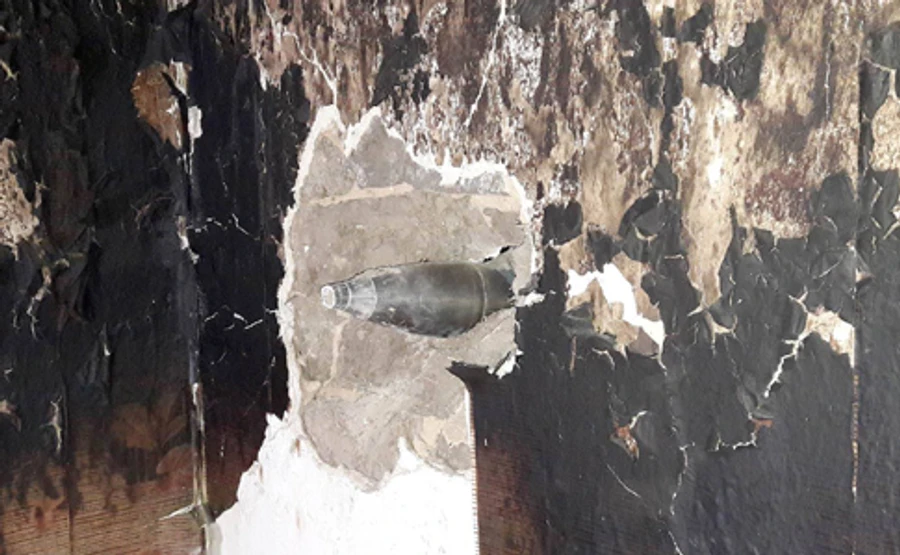 В СЦКК показали последствия обстрела Марьинки в День Независимости