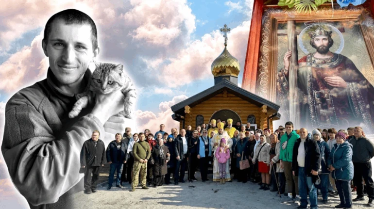 Пам'ятник – це просто каменюка. Хотілося щось для душі. Як мати звела церкву на честь загиблого на війні сина