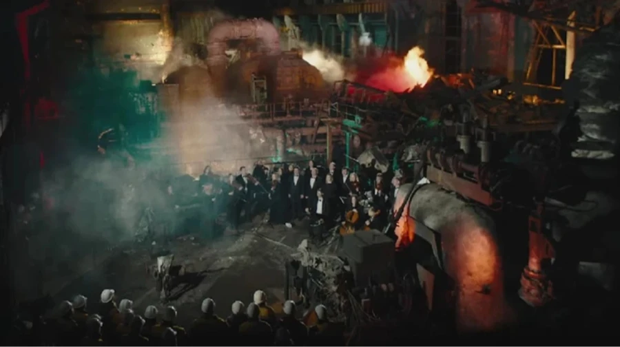 Ukrainian Christmas carol Shchedryk sung at destroyed thermal power plant as call to world for help – video