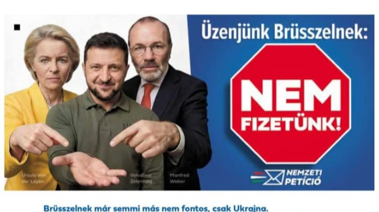 У Орбана показали текст антиукраинской петиции, которую разошлют перед выборами