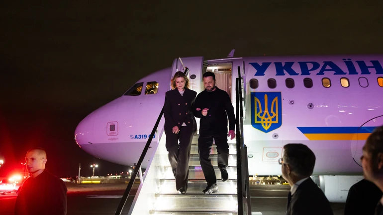 Зеленський прибув до США для участі в Генасамблеї ООН та переговорів з Трампом