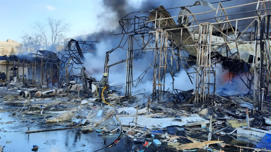 Російські окупанти за добу 49 разів обстріляли Харків