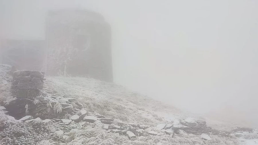 У Карпатах випав сніг