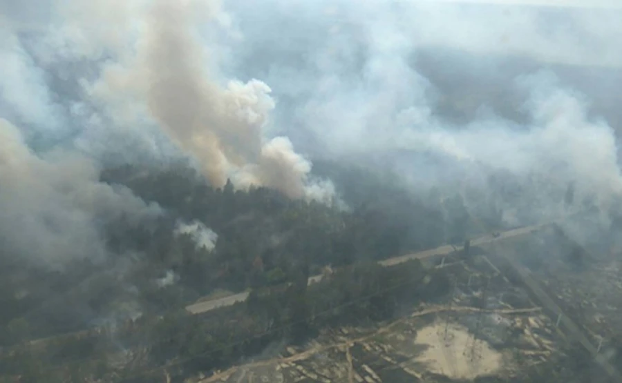 Пожежа в Чорнобилі: Гройсман і ДСНС радять не хвилюватися