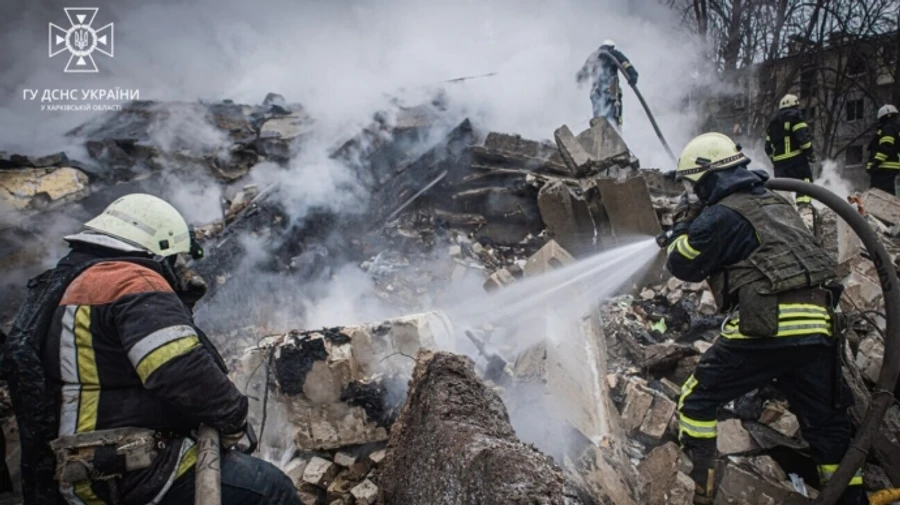  Russians hit Kharkiv for third time in one day, civilians injured – video