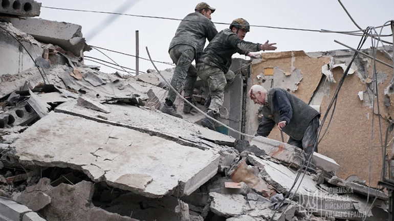 Number of victims in Sloviansk rises to 8; more people possibly trapped under rubble