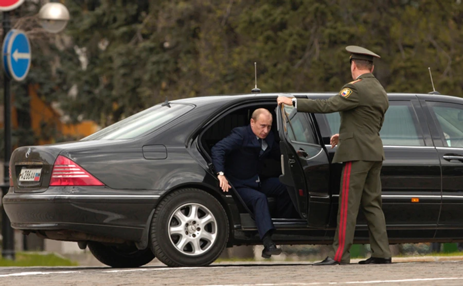 Маршрут кортежа Путіна у Петербурзі мінували 50 разів