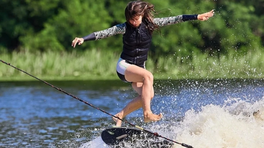 Ukrainian wakeboarder, 17, wins silver medal at 2025 World Games