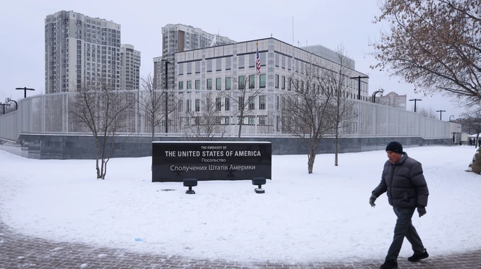 US Embassy warns of potential air attack on Ukraine, without mentioning Russia