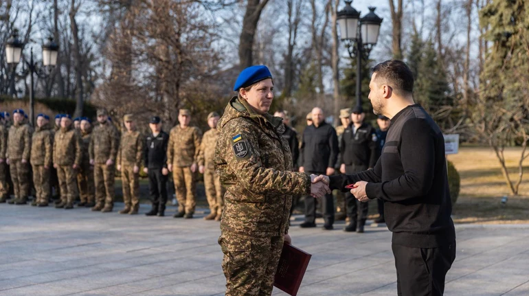 Жінка в лавах Нацгвардії вперше отримала звання Героя України