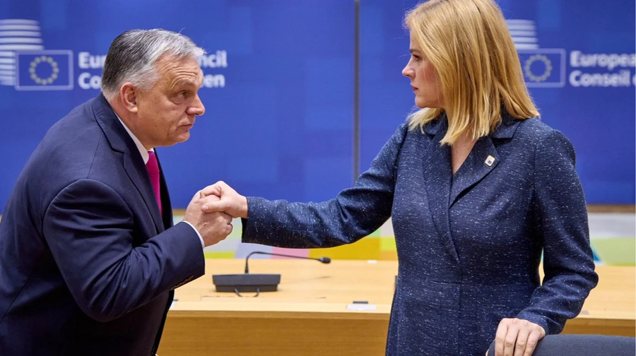 Орбан дорікнув прем’єрці Латвії через її позицію щодо кредиту Україні