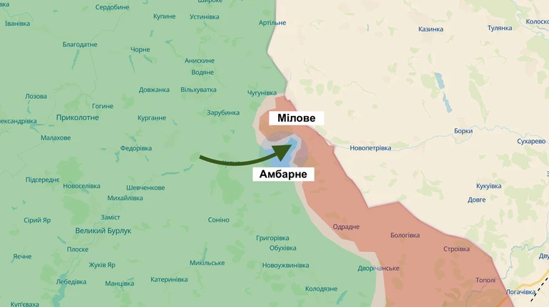 Сили оборони відкинули окупантів біля села Амбарне на Харківщині – DeepState