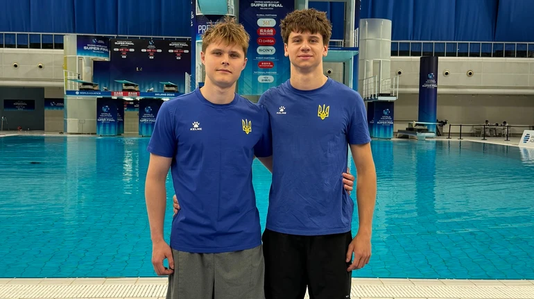 Середа та Гриценко здобули срібло в Суперфіналі Кубку світу зі стрибків у воду