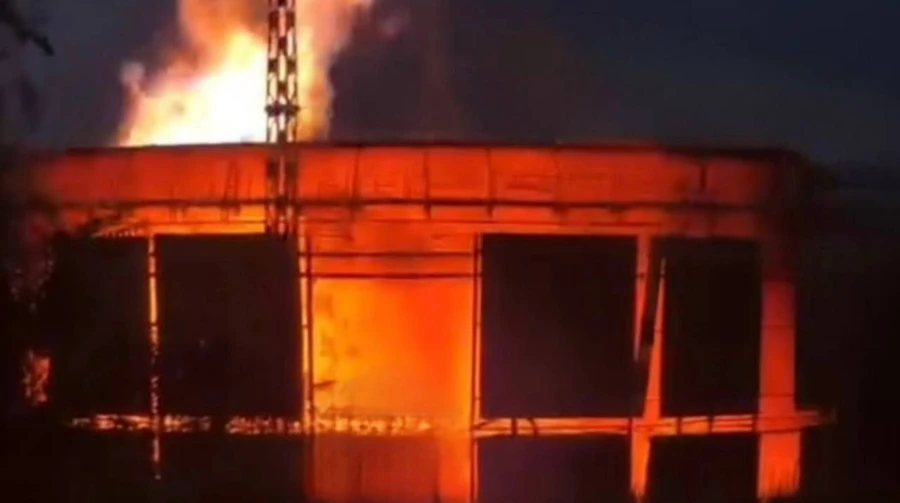 Росіяни обстріляли промислове підприємство на Одещині