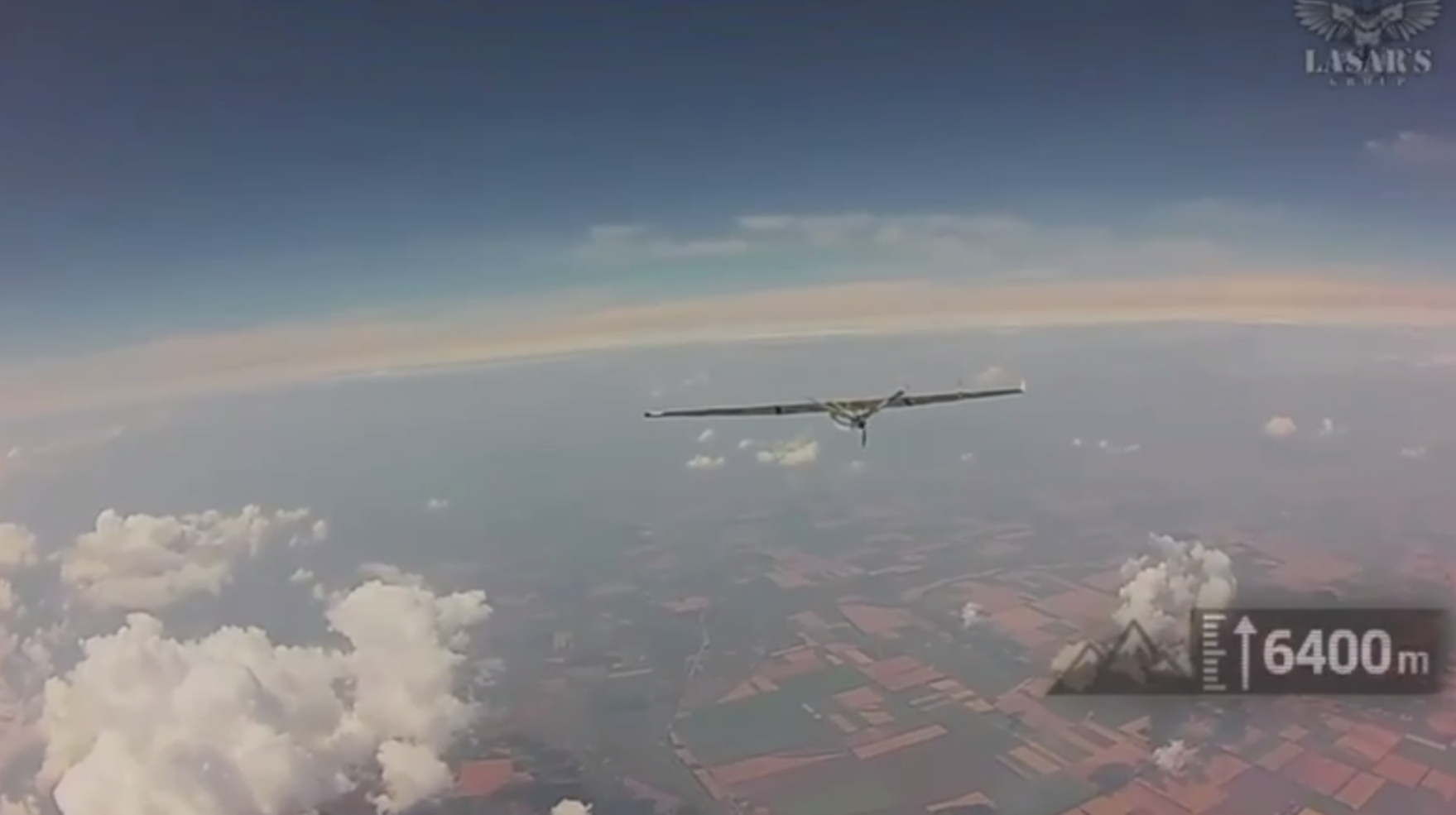 Ukraine's National Guard downs Russian spy drone at record altitude of 6,400 m – video