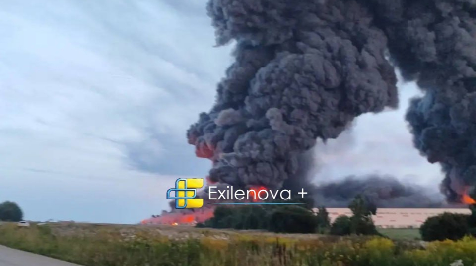 У Тульській області після атаки дронів спалахнув логістичний центр Wildberries