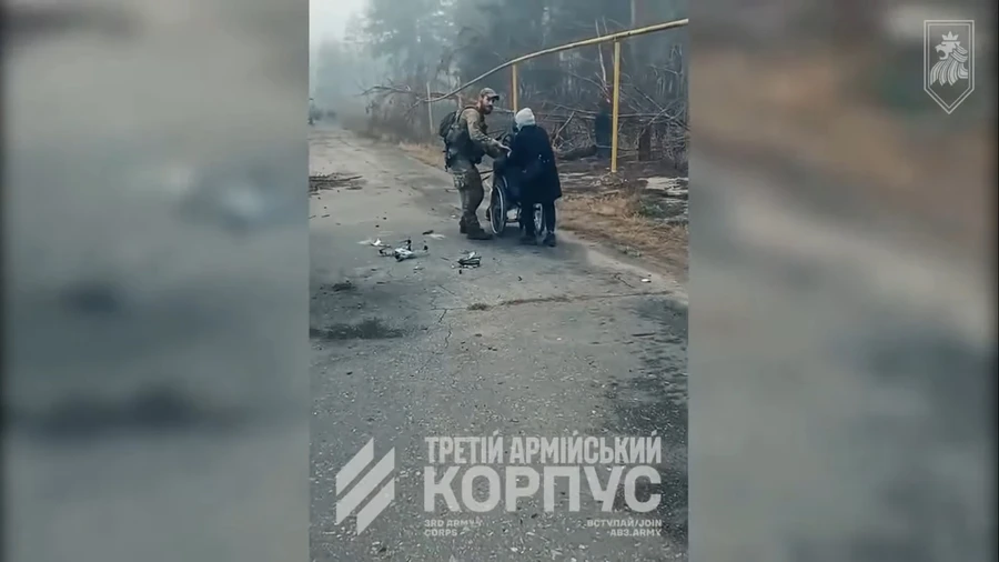 Two-day operation and FPV drone attack: 63rd Brigade evacuates eight civilians from Lyman – video
