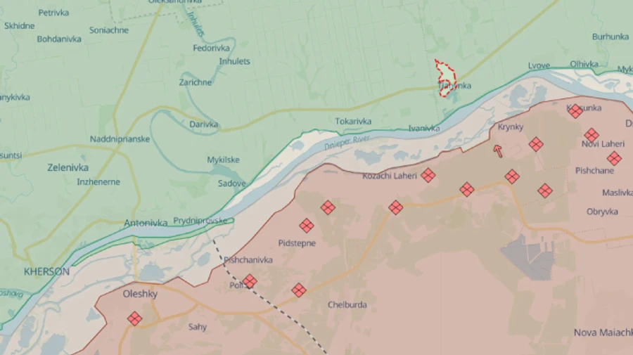Russians attack Tiahynka, Kherson Oblast, injuring four civilians